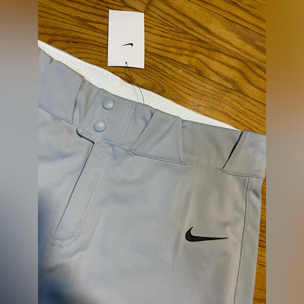 Nike Men's Vapor Select High Baseball Pants gray Size NEW! - Picture 7 of 9